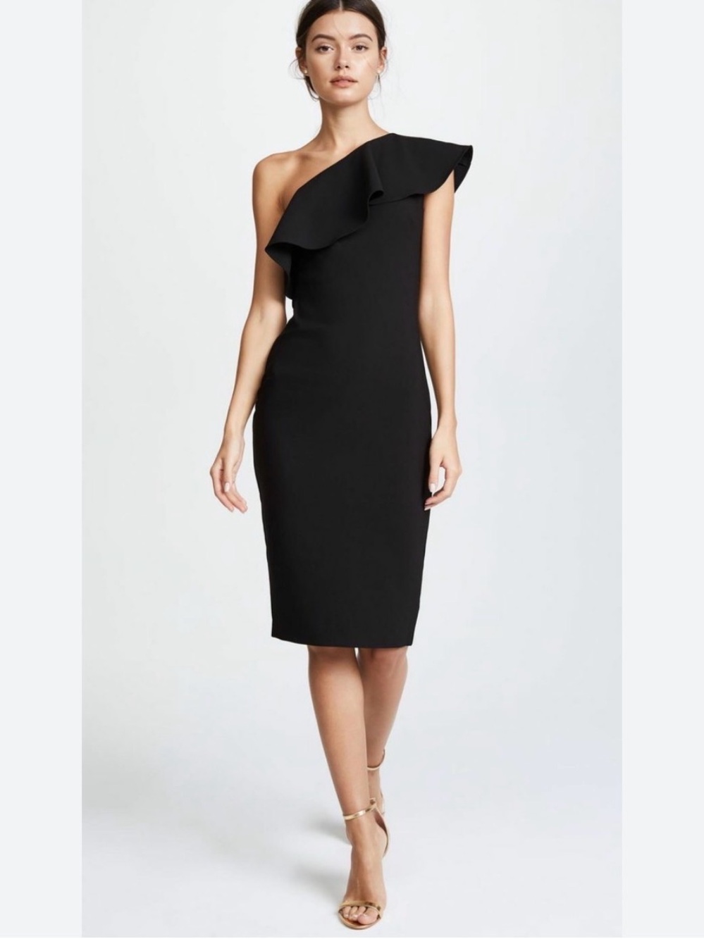 NWT Likely Wilshire Black One Sleeve Dress 0